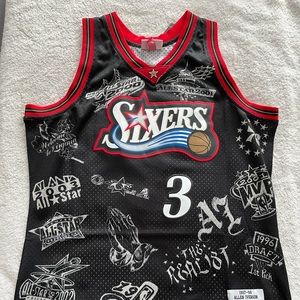 Mitchell & Ness Allen Iverson Swingman Basketball Jersey